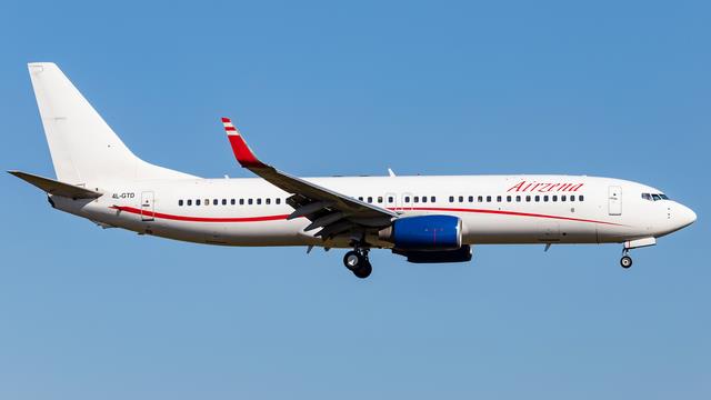 4L-GTD:Boeing 737-800:Armenia Aircompany